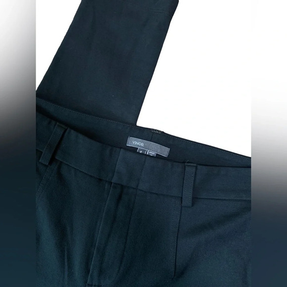 WOMENS VINCE CHARCOAL GRAY LEGGING SKINNY PANTS W/ANKLE ZIP SIZE 6 - Picture 4 of 4